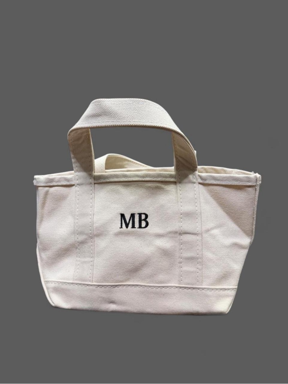 Small L.L Bean Canvas Tote Bag
